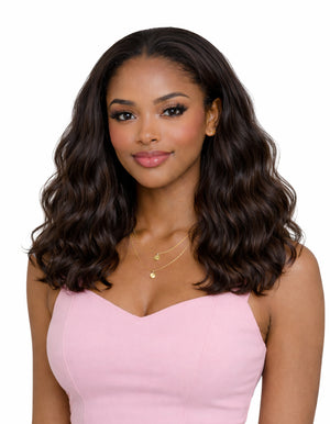 Flawless Remy Half Wig Unit Loose Deep