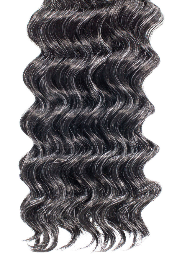 H/H Deep Wave Weave 100% Human Hair - terrabeauty