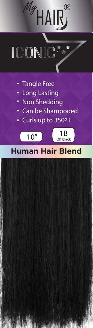 Iconic human hair weave