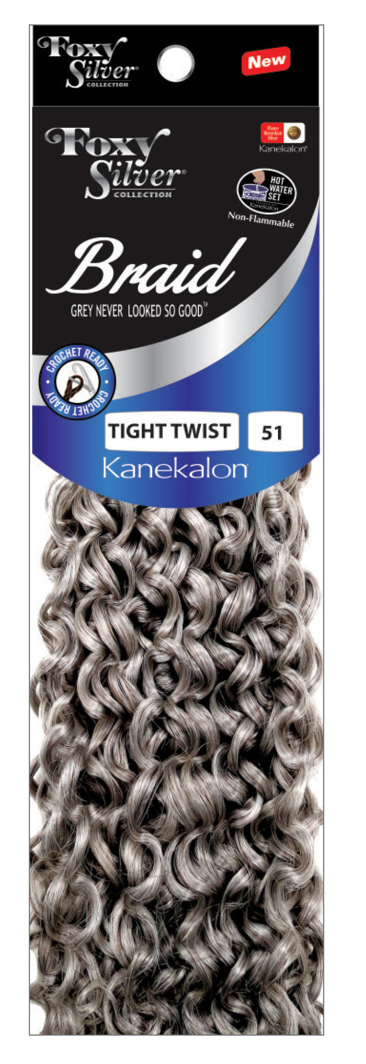 Tight Twist Braid 12"